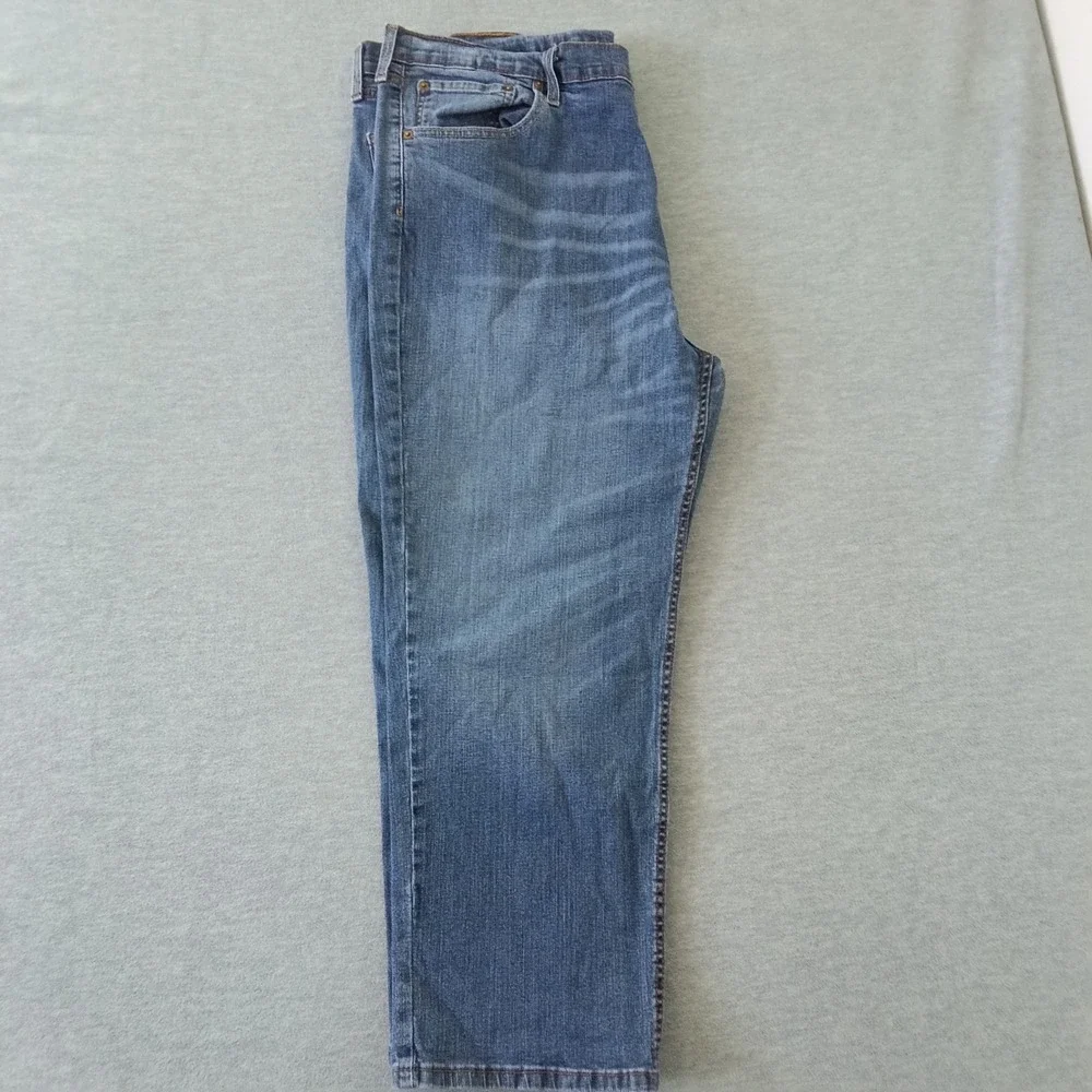 Levis 559 Relaxed Straight Jeans Mens 46x28 Blue Medium Wash Denim 4100565357
